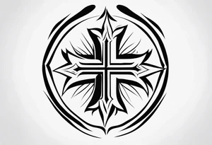 Cross tattoo idea