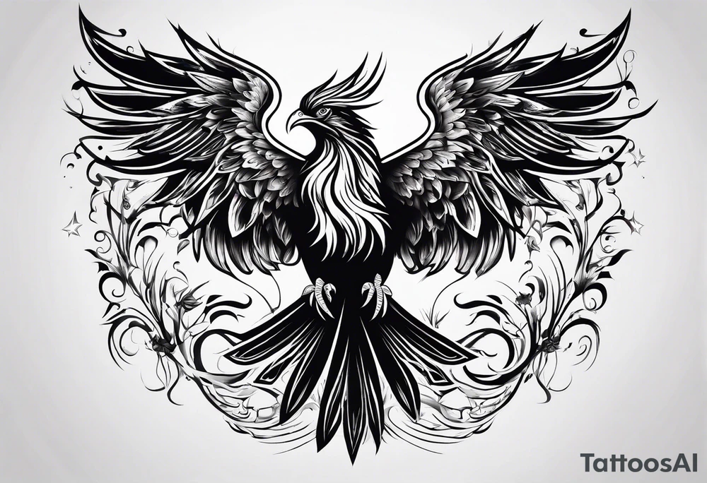 pheonix tattoo idea