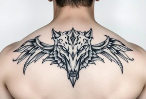 fenice realistica sul braccio tattoo idea