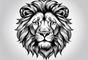 Lion tattoo idea