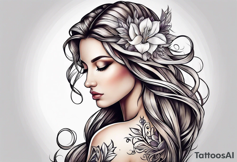 virgo tattoo idea