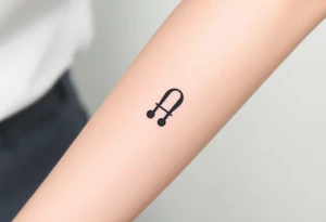 semicolon symbol tattoo idea