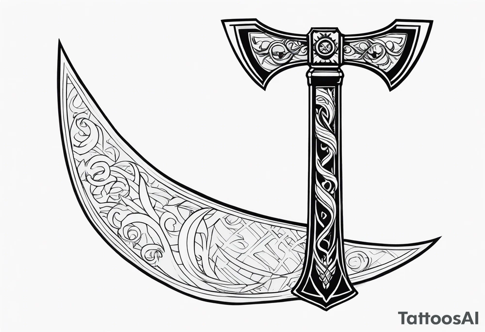 Leviathan Axe tattoo idea