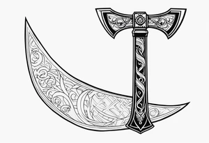 Leviathan Axe tattoo idea