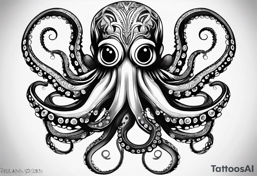 Octopus tattoo idea