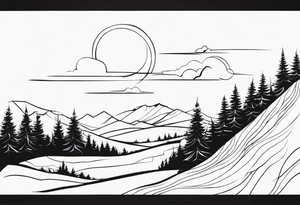 lonely tattoo idea
