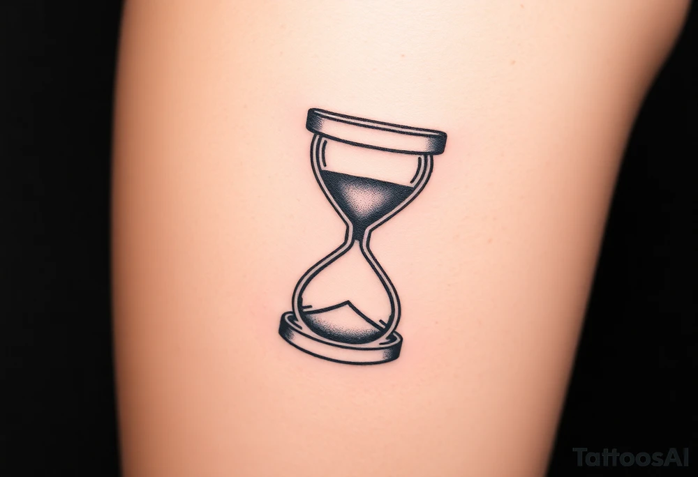hourglass tattoo idea
