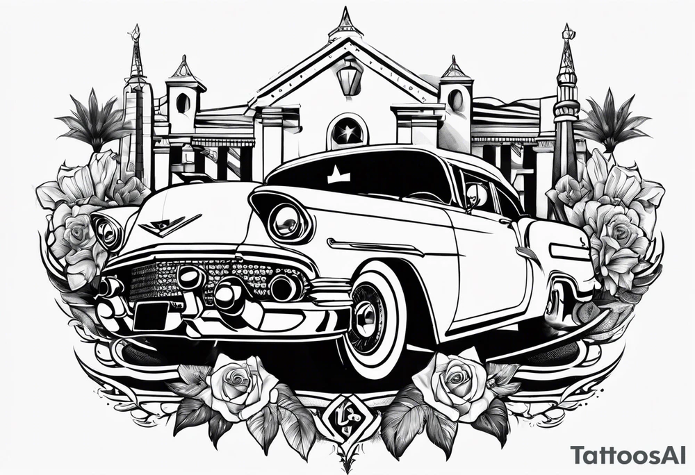Las Vegas Wedding Chapel tattoo idea