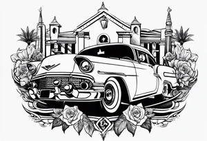 Las Vegas Wedding Chapel tattoo idea