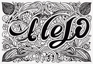 Leilah tattoo idea