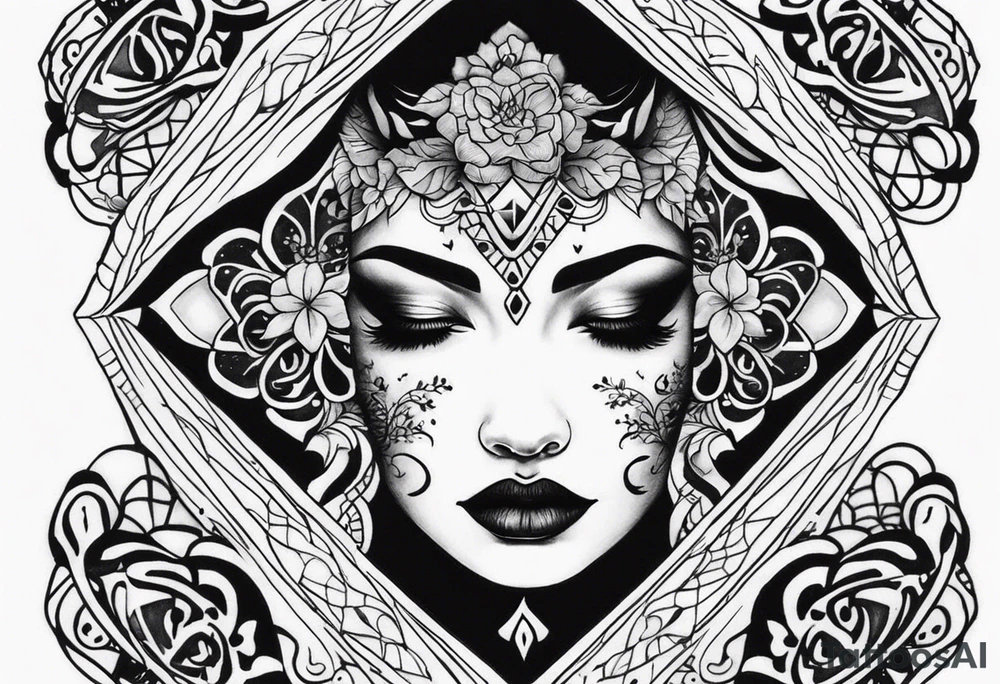 Genera un tatuaje que 
representa la persistencia tattoo idea