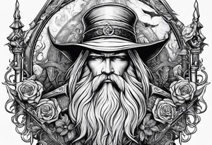 Wizardry, Weapons, Fantasy tattoo idea