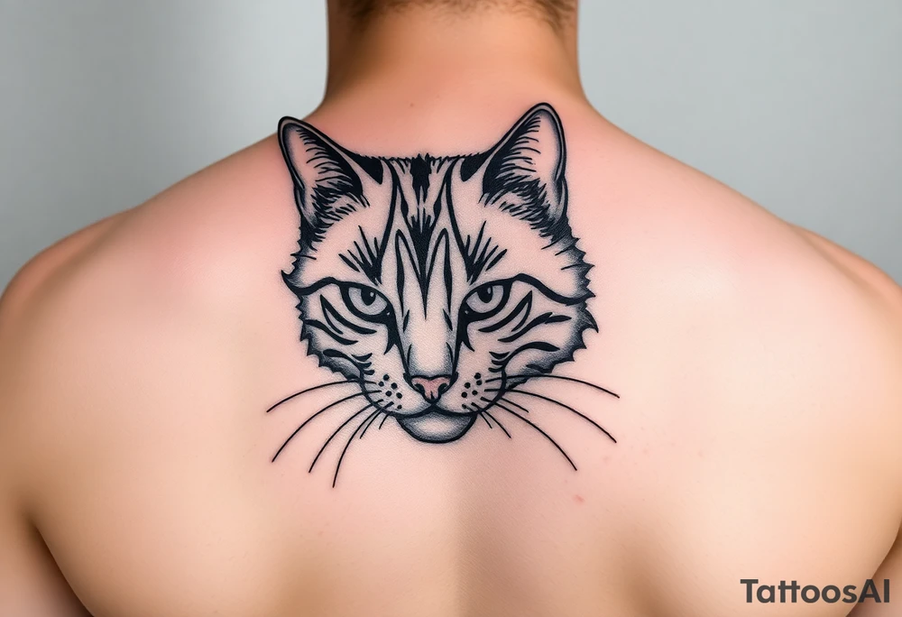 cat tattoo idea
