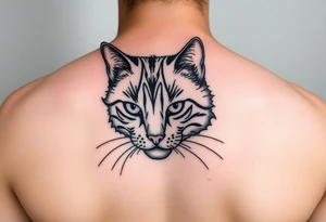 cat tattoo idea
