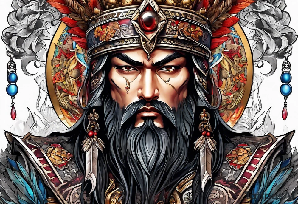 warrior for Christ tattoo idea