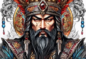 warrior for Christ tattoo idea