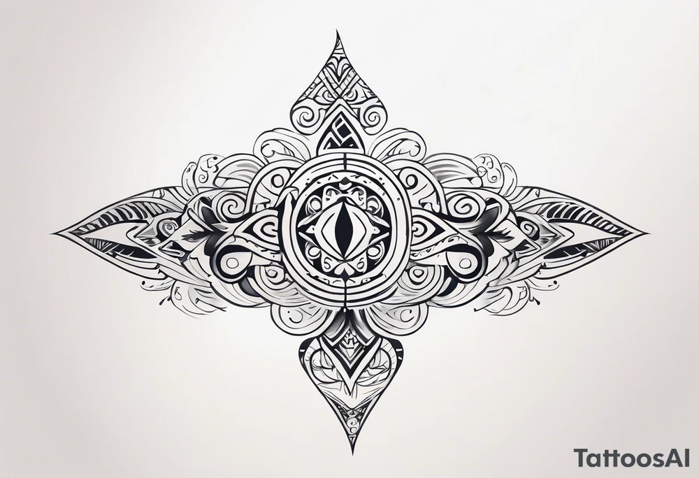 maori tribal  spine tattoo tattoo idea