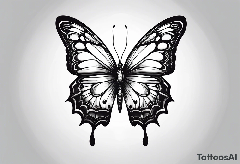 borboleta tattoo idea