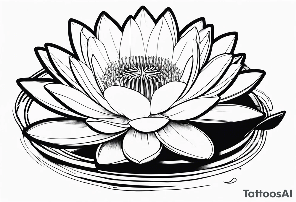 Victoria amazonica tattoo idea