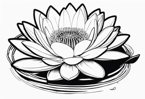 Victoria amazonica tattoo idea