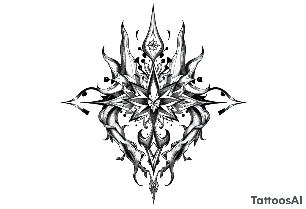 Reincarnation lust tattoo idea