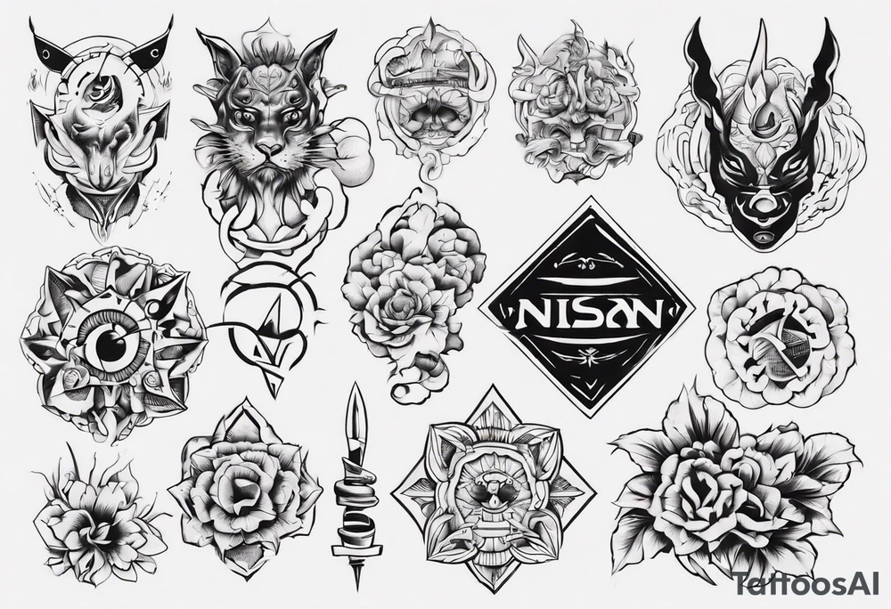 1960 nisan tattoo idea