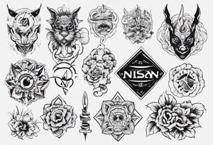 1960 nisan tattoo idea