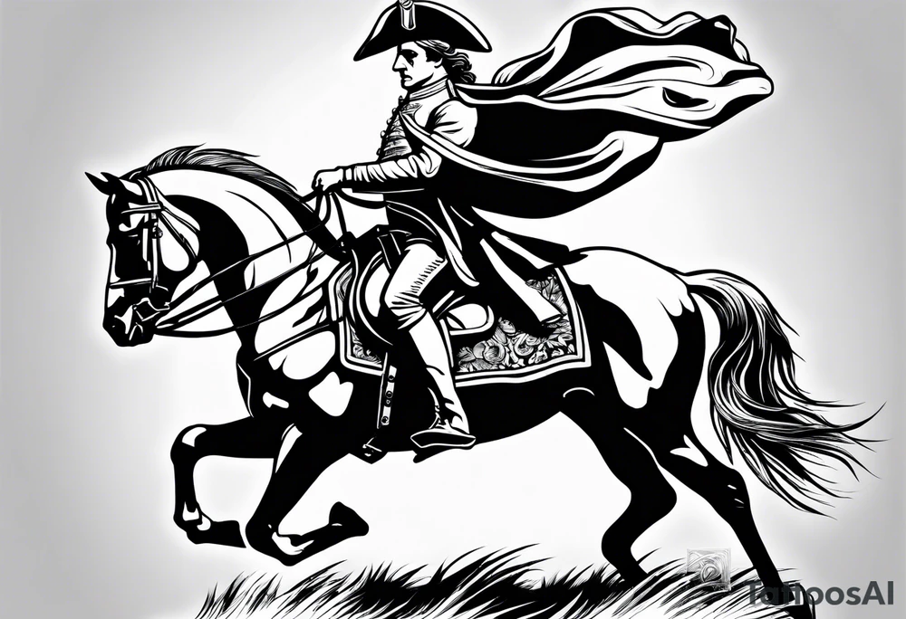 Napoleon on a horse tattoo idea