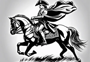 Napoleon on a horse tattoo idea