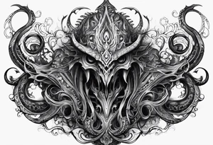 hastur, half sleeve tattoo idea