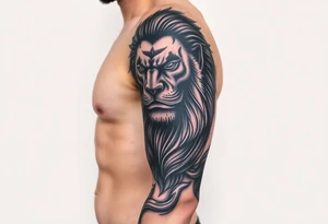 a Jungle King tattoo idea