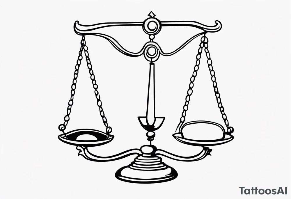 libra tattoo idea