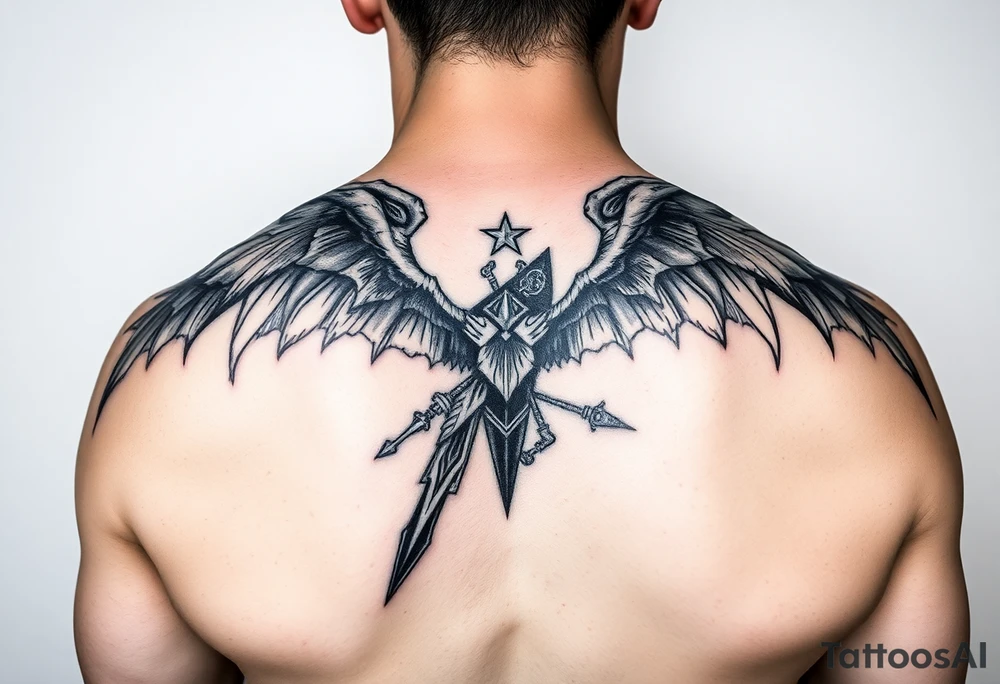 please prepare a tattoo idea that shows persistence, that you do not give up and strive to achieve your goals despite challenges and obstacles. Please make it not so very obvious and straightforward tattoo idea