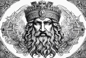 gods Greek tattoo idea