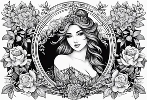 Secret garden tattoo idea
