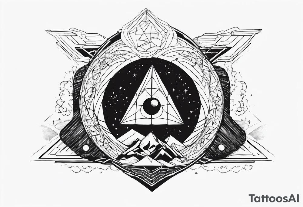 The three body problem tattoo idea