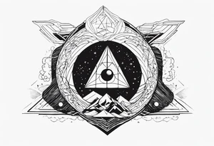 The three body problem tattoo idea