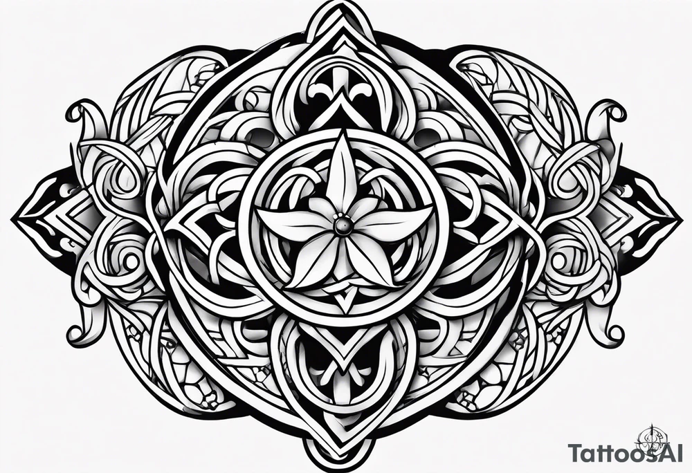 Witches knot tattoo idea