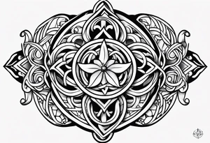 Witches knot tattoo idea
