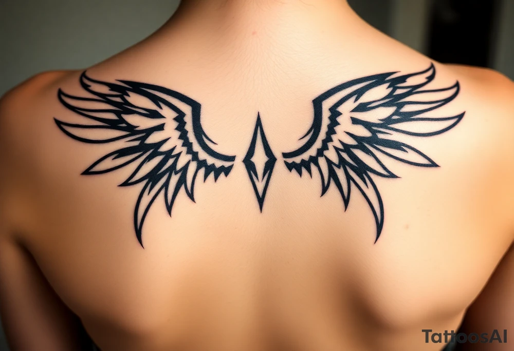 Wings tattoo idea