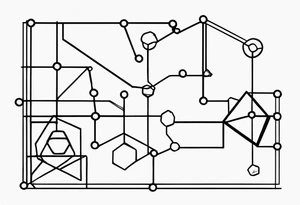 psilocibyn chemical structure tattoo idea