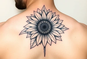 Sunflower tattoo idea