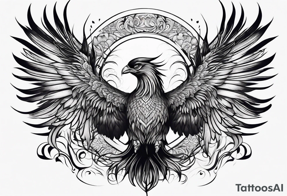 phoenix tattoo idea