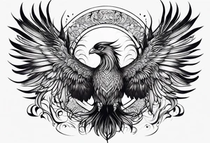 phoenix tattoo idea