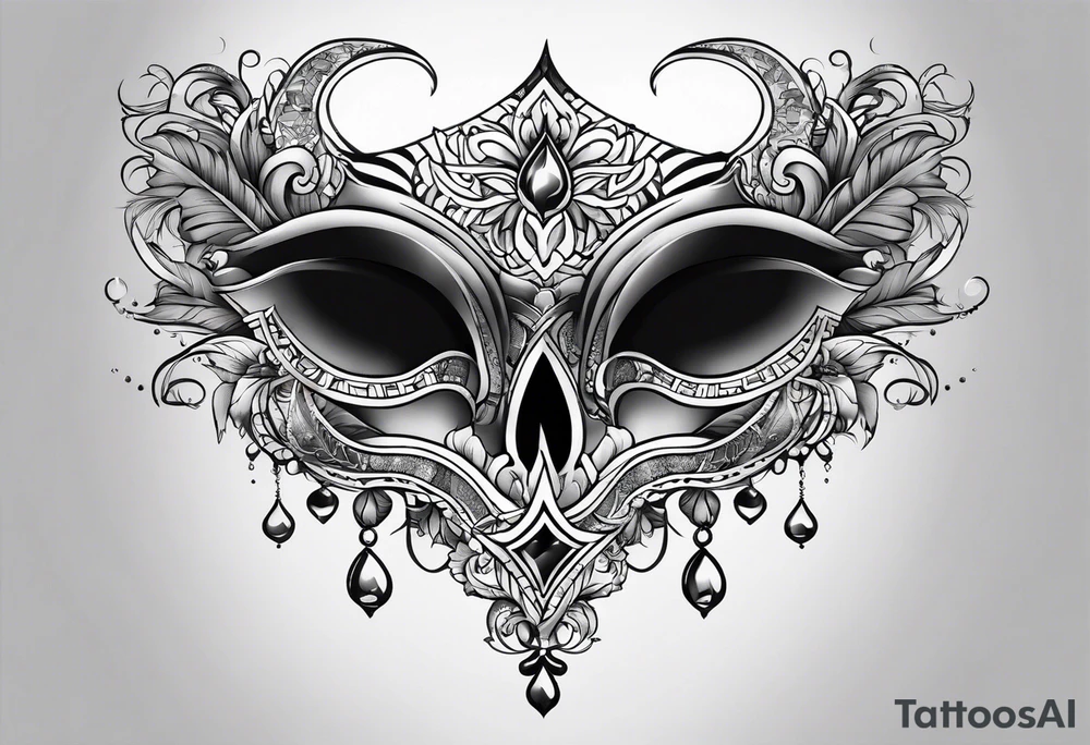 Half chest tattoo tattoo idea