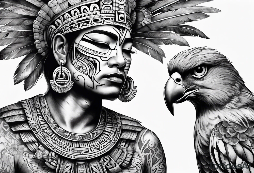 Mictlantecuhtli tattoo idea