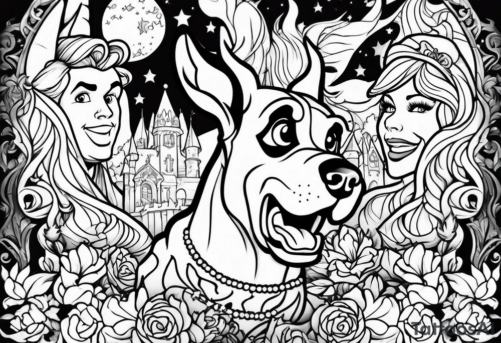 Scooby doo tattoo idea
