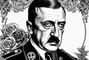 Adolp Hitler SS TOTEMKOPH tattoo idea