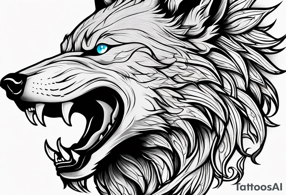 Fenrir tattoo idea