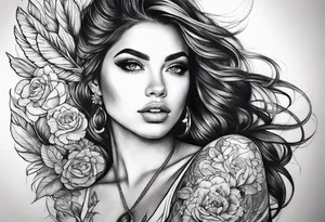 Inspirational sleeve tattoo idea